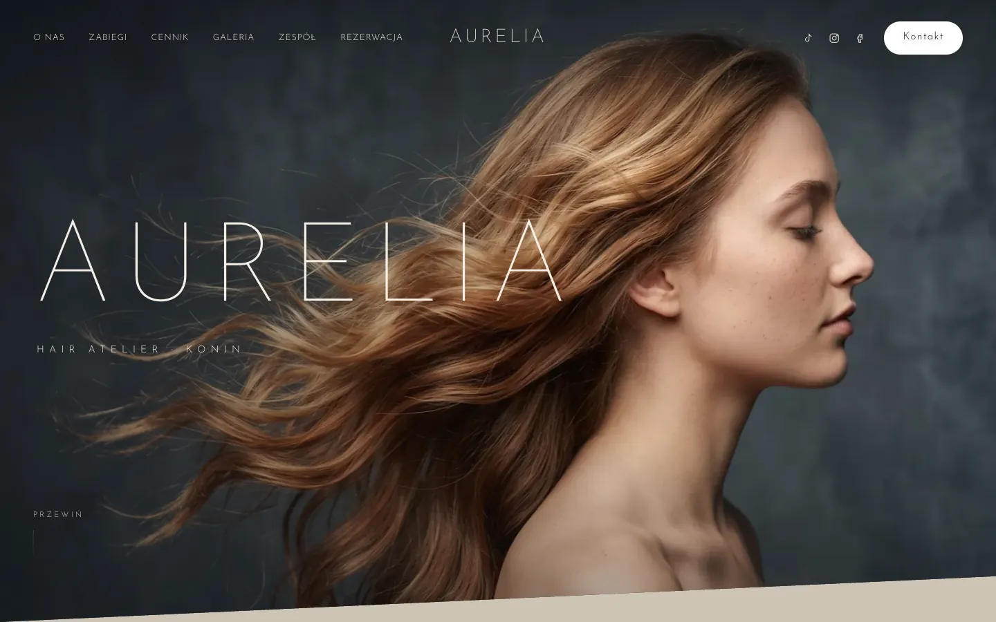 Aurelia: Strona główna